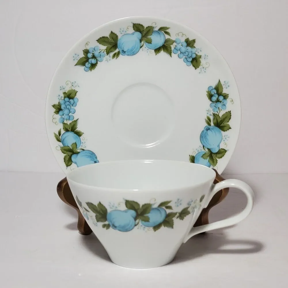 Noritake vintage blue